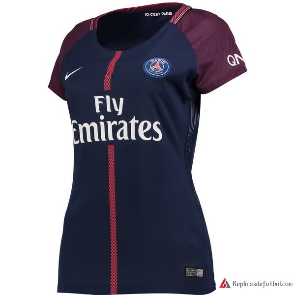 Camiseta Paris Saint Germain Mujer Primera equipación 2017-2018